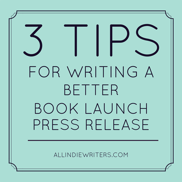 How to write a book release press release